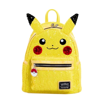 Product Παιδική Τσάντα Loungefly Pokemon: World 1-1 Games Sequin Pikachu Cosplay Mini Backpack (PMBK0218) base image