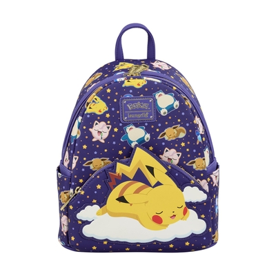 Product Σχολική Τσάντα Loungefly Pokemon: Sleeping Pikachu And Friends Mini Backpack (PMBK0236) base image