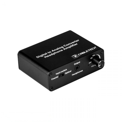 Product Αντάπτορας Οπτικής Ίνας Cabletech Toslink-Coaxial σε Analog 3.5mm base image