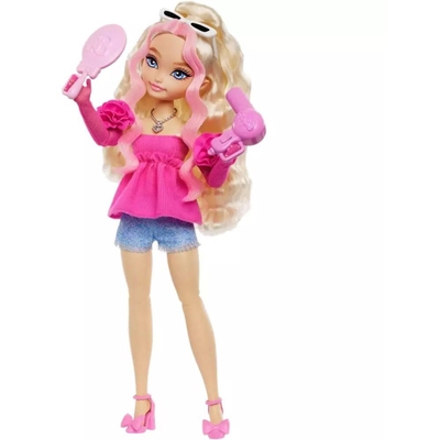 Product Κούκλα Mattel Barbie: Dream Besties - Barbie Malibu (HYC21) base image
