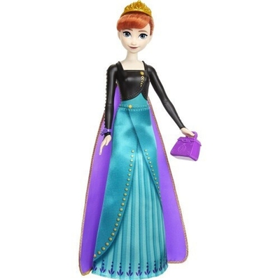 Product Κούκλα Mattel Disney: Frozen Spin Reveal - Anna (HXD27) base image