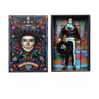 Product Κούκλα Mattel Barbie Signature: Dia De Los Muertos - Ken Doll (HRM73) base image