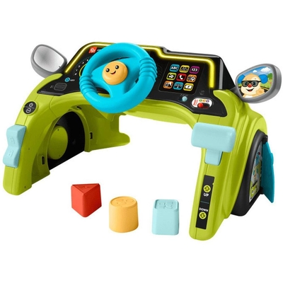 Product Βρεφικό Παιχνίδι Fisher-Price Laugh & Learn - Sit & Steer Driver (English, Greek & Turkish Language) (HYR91) base image
