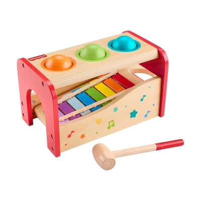 Product Παιχνίδι Fisher-Price - Wooden Pound Tap Bench Xylophone (HXT88) base image