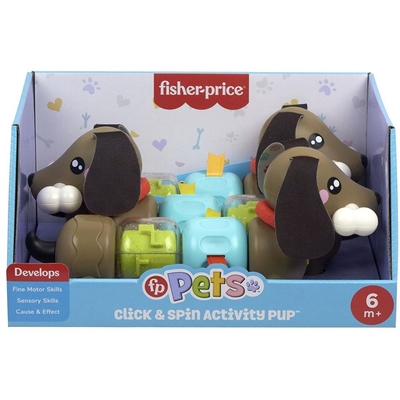 Product Παιχνίδι Fischer-Price Pets: Click Spin - Activity Pup (HTW91) base image