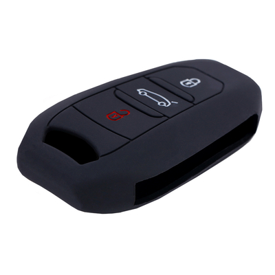 Product Θήκη κλειδιού για αυτοκίνητα Peugeot 1002-04, εύκαμπτη, μαύρη base image
