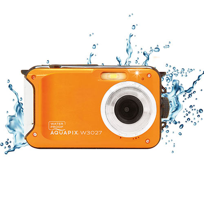 Product Φωτογραφική Μηχανή Easypix Waterproof Compact W-3027 WAVE Πορτοκαλί base image