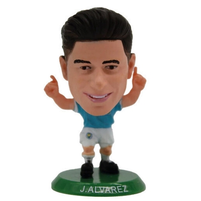 Product Φιγούρα Creative Toys - Soccerstarz: Manchester City - Julian Alvarez Home Kit (Classic Kit) (405808) base image