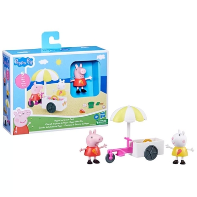 Product Φιγουρα Hasbro Peppa Pig: Peppas Adventures - Peppas Ice Cream Cart (F8086) base image