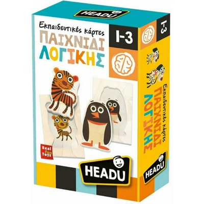 Product Εκπαιδευτικό Παιχνίδι Headu Εκπαιδευτικές Κάρτες Παιχνίδι Λογικής (50.27255) base image