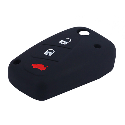 Product Θήκη κλειδιού για αυτοκίνητα Fiat 1006-01, εύκαμπτη, μαύρη base image