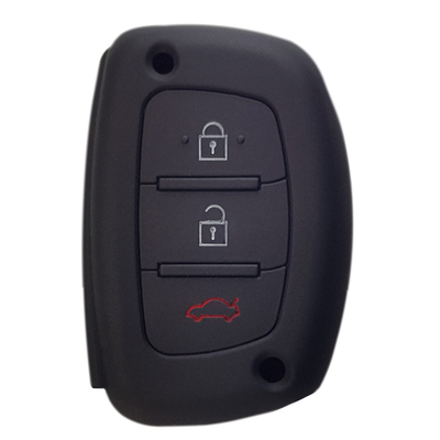 Product Θήκη κλειδιού για αυτοκίνητα Hyundai 1007-02, εύκαμπτη, μαύρη base image