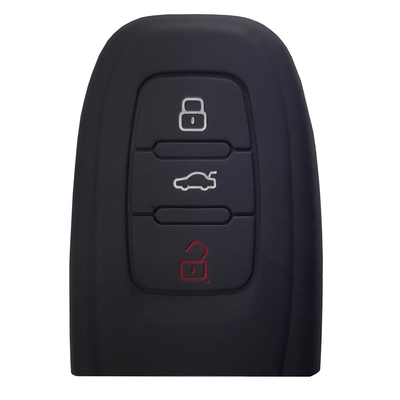 Product Θήκη κλειδιού για αυτοκίνητα Audi 1009-02, εύκαμπτη, μαύρη base image