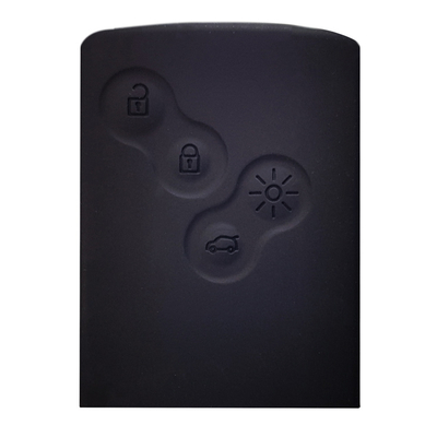 Product Θήκη κλειδιού για αυτοκίνητα Renault 1010-01, εύκαμπτη, μαύρη base image