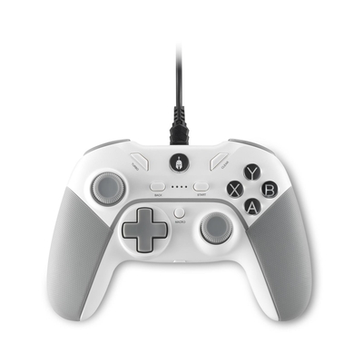 Product Gamepad Spartan Gear Pelekys Ασύρματο (compatible with PC and playstation 3) (colour: White) base image