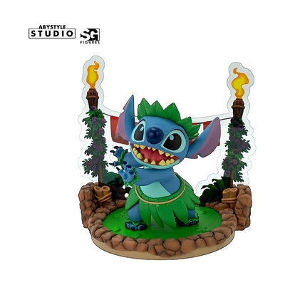 Product Abysse Disney: Stitch - Hula Dance Statue (10cm) (ABYFIG139) base image