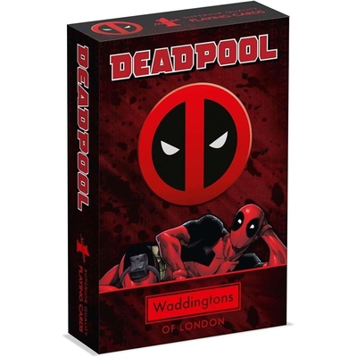 Product Εκπαιδευτικό Παιχνίδι Winning Moves: Waddingtons No.1 - Deadpool Playing Cards (WM04686-EN1) base image