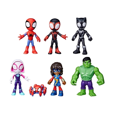 Product Φιγούρα Hasbro Disney: Marvel Spidey and His Amazing Friends - Team Spidey and Friends Collection Pack (Excl.F) (F1458) base image