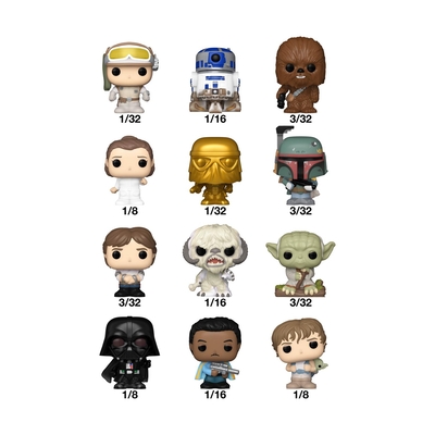 Product Φιγούρα Funko Bitty Pop! Singles: Star Wars (Blind Bag/Random) Vinyl Figures base image