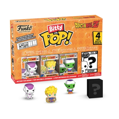 Product Φιγούρα Funko Bitty Pop! 4-Pack: Dragon Ball Z- Frieza, Super Saiyan, Piccolo, Mystery Pop! Vinyl Figures base image