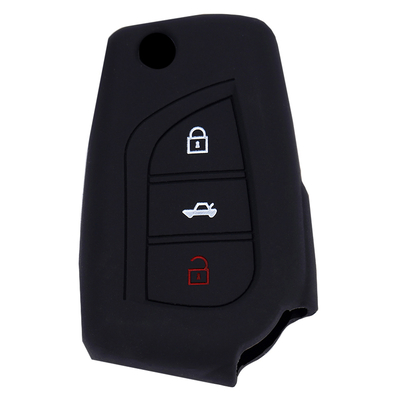 Product Θήκη κλειδιού για αυτοκίνητα Toyota 1015-01, εύκαμπτη, μαύρη base image