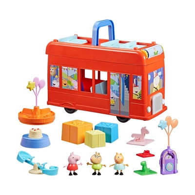 Product Hasbro Peppa Pig Peppas 2-In-1 Party Bus Playset (F8881) base image