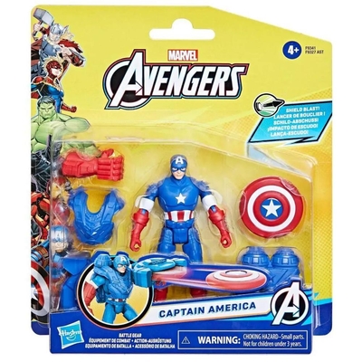 Product Φιγούρα Hasbro Marvel: Avengers Battle Gear - Captain America (F9341) base image
