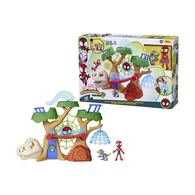 Product Φιγούρα Hasbro Marvel: Spidey And His Amazing Friends - Dino Webs Treehouse Playset (F9477) base image