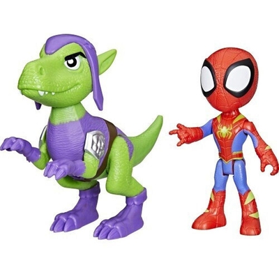Product Φιγούρα Hasbro Disney Marvel: Spidey And His Amazing Friends Dino-Webs - Spidey Goblin Raptor (G0120) base image