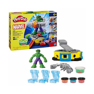 Product Πλαστελίνες Hasbro Play-Doh Marvel Hulk Smash And Squish (F9826) base image