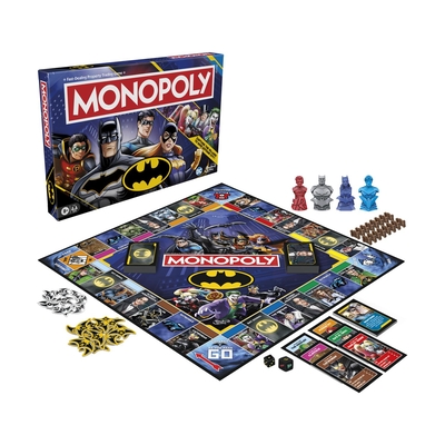 Product Επιτραπέζιο Παιχνίδι Hasbro Monopoly - DC Batman (Greek Language) (F9930) base image