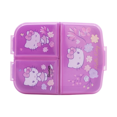Product Σχολική Δοχείο Φαγητού Stor: Hello Kitty - Multi Compartment (81720) base image