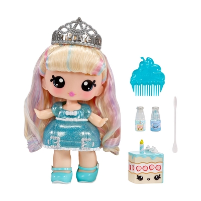 Product Κούκλα MGA Yummiland Large Doll & Lipgloss PetCallie Birthday Cake (120742) base image