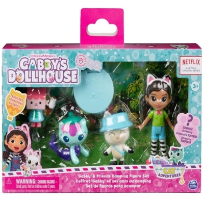 Product Μινιατούρα Spin Master Gabbys Dollhouse: Cat Adventures - Gabby Friends Camping Set (6067225)* base image