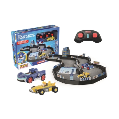 Product Τηλεκατευθυνόμενο Carrera R/C Car: Team Sonic Racing Mini RC - 1:43 Tabletop Racing Set (370430021) base image