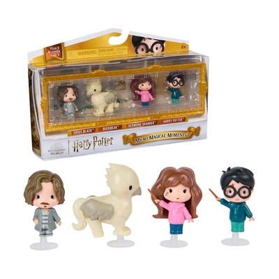 Product Φιγούρα Spin Master Harry Potter: Micro Magical Moments - Sirius Black/Buckbeak/Hermine Granger/Harry Potter Set (6069429) base image