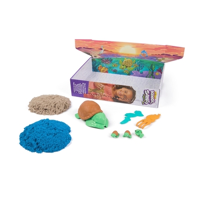 Product Παιχνίδι Κατασκευών Spin Master Kinetic Sand: The One & Only Project Planet - Turtle Beach (6069781) base image