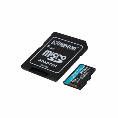 Product Κάρτα Μνήμης Micro SD με Αντάπτορα Kingston SDCG4/256GB 256 GB base image