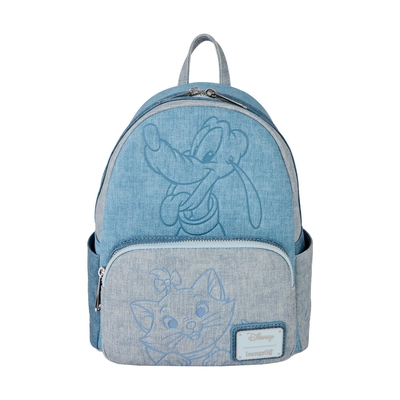 Product Παιδική Τσάντα Loungefly Disney: Dogs & Cats Faux Denim Mini Backpack(WDBK4023) base image