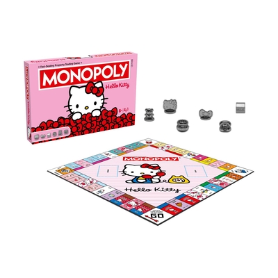 Product Επιτραπέζιο Παιχνίδι Winning Moves: Monopoly - Hello Kitty Board Game (English Language) (WM04863-EN1) base image