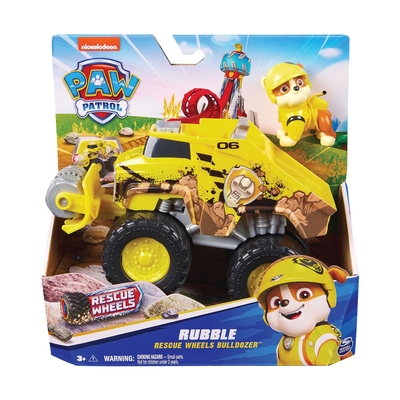 Product Αυτοκινητάκι Spin Master Paw Patrol: Rescue Wheels - Rubble Bulldozer (20145822) base image