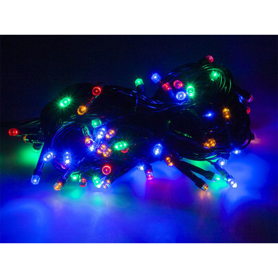 Product Χριστουγεννιάτικα Λαμπάκια LED RGB IP44 100τμχ Επεκτάσιμα base image