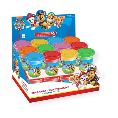 Product Πλαστελίνες John Hellas: Paw Patrol Μονό Βαζάκι 100γρ.- 24 Τεμάχια (03977PM) base image
