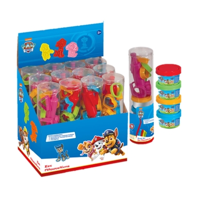 Product Πλαστελίνες John Hellas: Paw Patrol Σετ σε Σωλήνα - 12 Τεμάχια (03980PM) base image