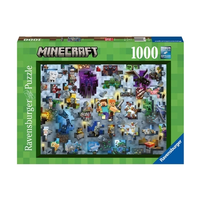 Product Παζλ Ravensburger Puzzle: Minecraft Challenge (1000pcs) (12000422) base image
