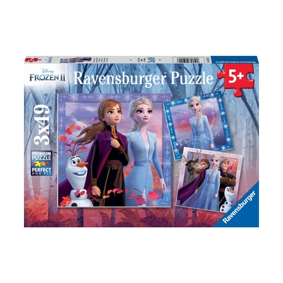 Product Παζλ Ravensburger Puzzle Disney: Frozen 2 - The Journey Starts (3x49pcs) (5011) base image