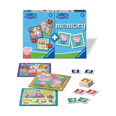 Product Παζλ Ravensburger: Memory 3 Puzzles : Peppa Pig (3152) base image