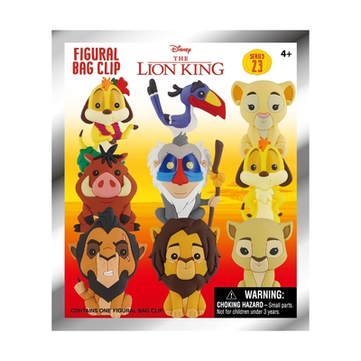 Product Μπρελόκ Monogram Disney: The Lion King (Blind Bag/Random) 3D Foam Bag Clips Figures base image
