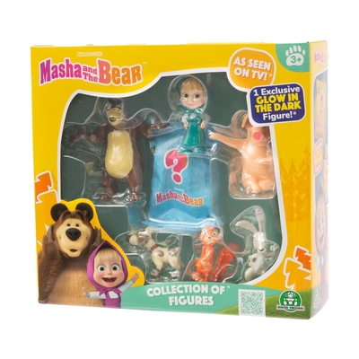 Product Μινιατούρα Giochi Preziosi Masha and the Bear Collection of Figures 7 Figures Pack (Random) (MHA31000) base image