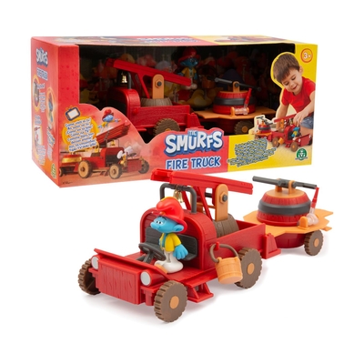 Product Μινιατούρα Giochi Preziosi The Smurfs - Fire Truck Vehicle (PUF26000) base image
